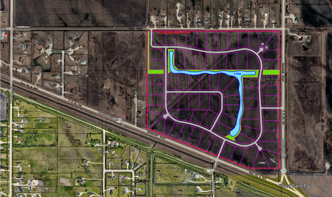 site plan for west site paul